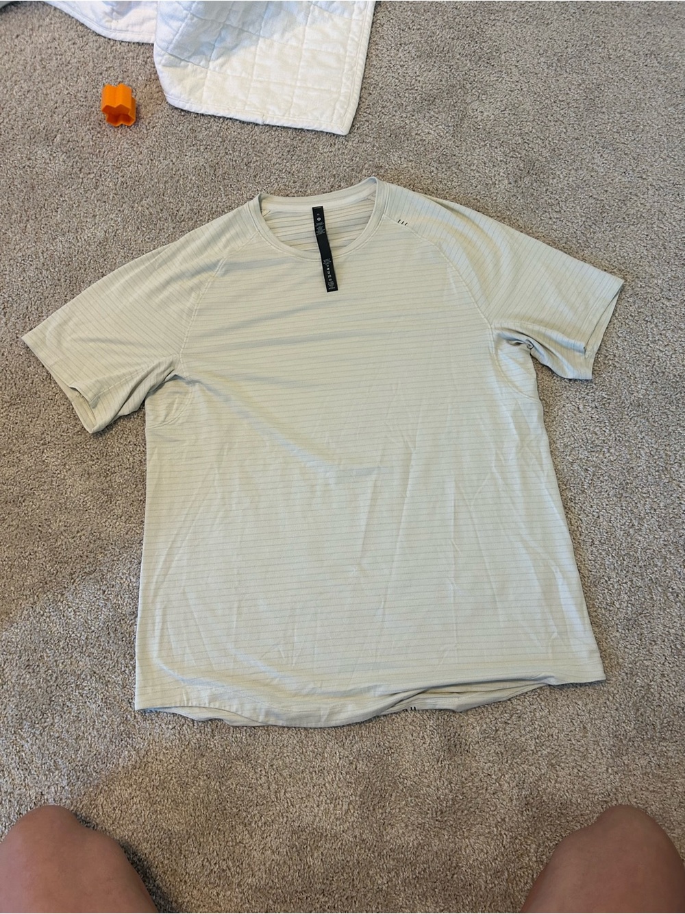 Men's Lululemon Crew Neck Short Sleeve Shirt
